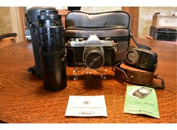 Asahi Pentax K1000 Camera And More
