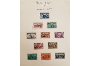 1893 Columbian Exposition Stamps