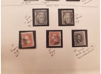 1861-1867 Stamps