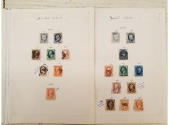 1873-1879 Collection Of Stamps