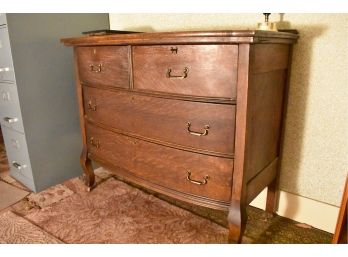 Vintage Oak Four Drawer Dresser