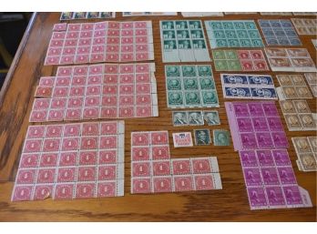 Collection Of .01 And .04 Cent Stamps