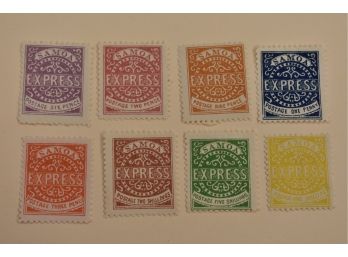 1885-1892 Samoa Express Stamps