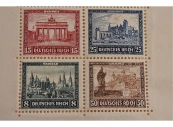 1930 German Empire Imposta Exhibition Block Issue