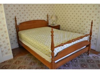 Full Size Bed With Night Stand