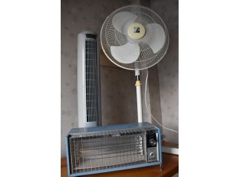 Fans And Portable Heater