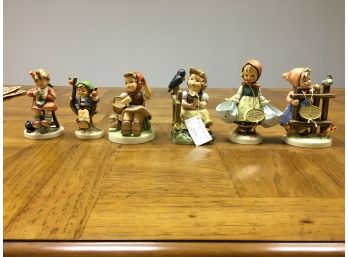6 Hummel Figurines