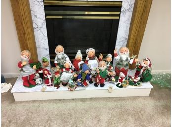 Lot Of Assorted Annalee Dolls