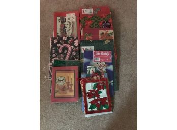 Assortment Of Holiday Boxes & Bags