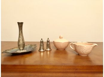 Set Of Miscellaneous Kitchenware Including Mikasa And Oneida