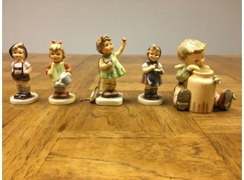 5 Hummel Figurines