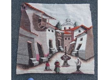 Hand Crafted South American Style Wool Wall Hanging