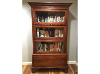 Bob Timberlake For Lexington, Cherry Barrister Bookcase 833-394