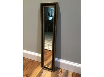 Slim & Petite Black Framed Mirror - 5 X 20