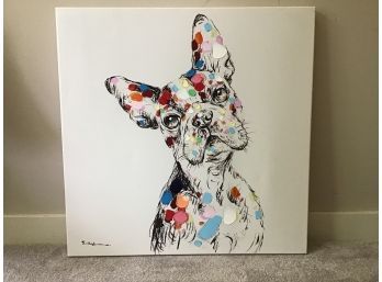 Boston Terrier Pop Art