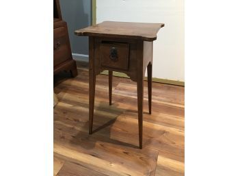 Rustic Single Drawer End Table