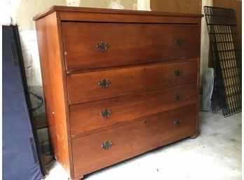 Vintage 4 Drawer Cherry Chest