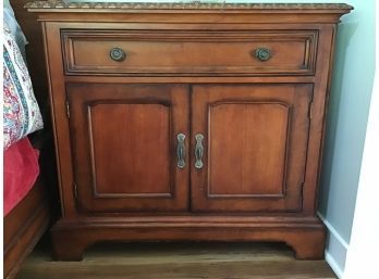 Hickory White Cabinet  Base Chest