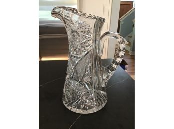 Beautiful And Mint - American Brilliant Period Pitcher