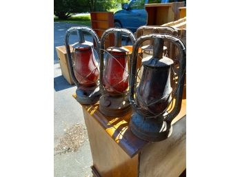 Quartet Of Vintage Lanterns