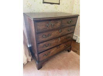 George III Mahogany Chest Of Drawers 37.5x21x38in