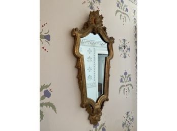 Giltwood Classical Mirror 31x14 Lot 1