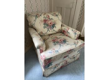 Michael Thomas Floral Lounge Chair 29x30x29in