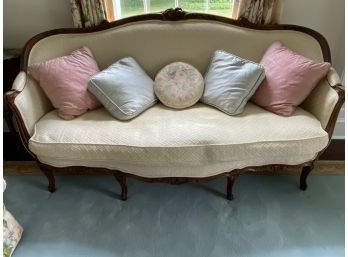 Louis XV Style Canape Sofa 78x34x42in