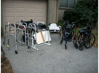 Wheelchairs, Walker, Canes, Cushions And More