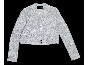 Proenza Schouler Lined Tweed Blazer Womens Sz 8 Retail $675.