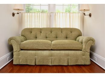 OHenry York Chenille Custom Sofa