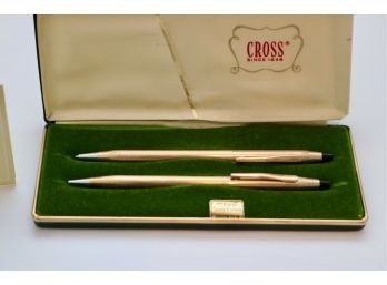 Cross 10K Gold Pencil And Pen Set