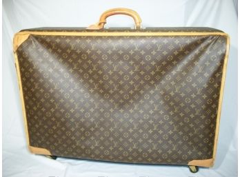 Huge Authentic Louis Vuitton Suitcase -w/Wheels - Guaranteed Authentic