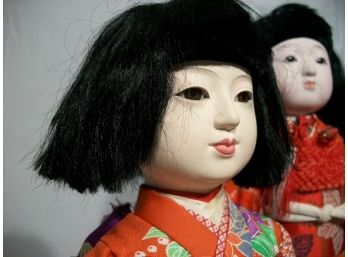 Four  Vintage Japanese Dolls - High Quality - Amazing Outfits - Well Made
