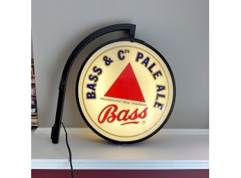 Vintage Inspired Bass & Co. Pale Ale Lighted Bar Sign
