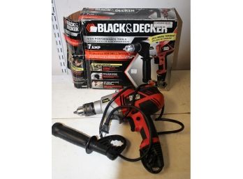 Black & Decker 7 Amp 1/2' VSR Drill/Driver Corded Electric