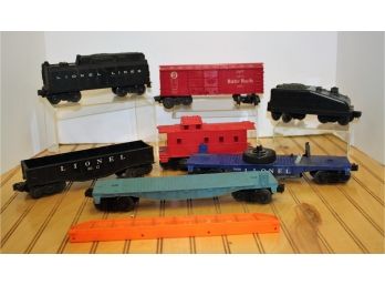 Vintage Lot Of Lionel Trains / Cars, Post War, Baby Ruth And More....