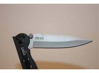 New CRKT Columbia River M16-01S Carson Design Frame Lock Pocket Knife