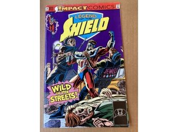 September 1991 Impact Comics Legend Of The Shield #3 - K