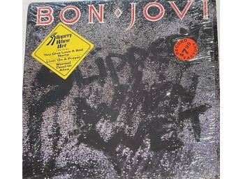 Bon Jovi Slippery When Wet LP Record Mercury 422-830 264-1 M1 With Inner Sleeve