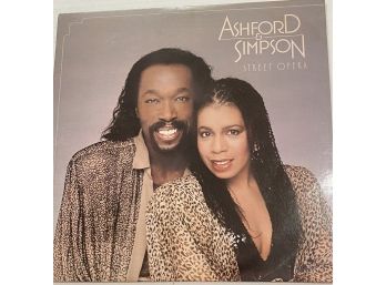 ASHFORD & SIMPSON, STREET OPERA, 1982, VINYL LP, CAPITOL RECORDS, ST 12207