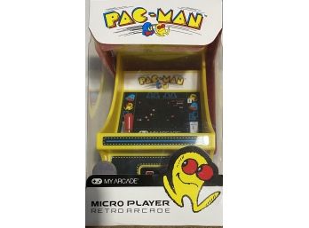 Pac-Man Micro Player Handheld Console Video Game Retro - NEW