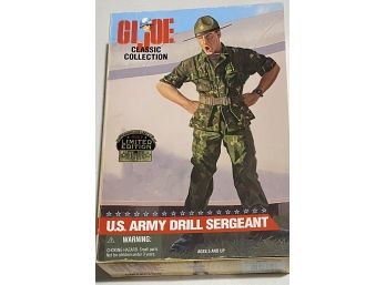 Vintage-  LIMITED EDITION  -  GI Joe - US Army Drill Instructor -  12 Inch Action Figure 1997 - NEW IN BOX