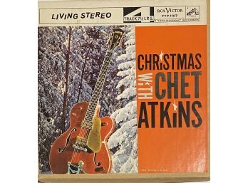 CHRISTMAS WITH CHET ATKINS - 7 1/2 IPS 7' REEL TO REEL 4 TRACK TAPE (FTP-107)
