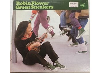 Robin Flower -  Green Sneakers - Vinyl LP Album Record - 1982 Promo - VG CONDITION