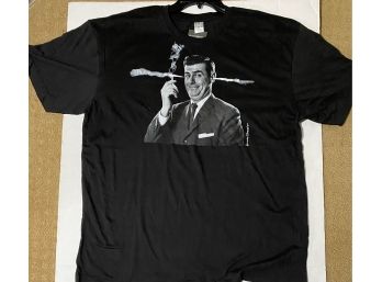 UNIQUE - FUN T-SHIRT - BRAND NEW - HOT HEAD - SMOKE COMING OUT OF EARS - SIZE  ( MAD MAN ALFRED  CUSTOM SHIRT)