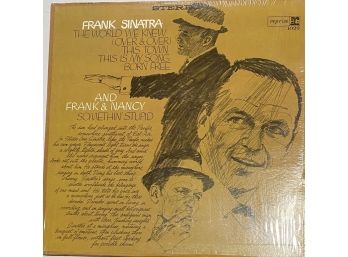 FRANK SINATRA THE WORLD WE KNEW - FS-1022 LP VINYL RECORD