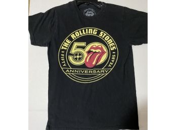 VINTAGE - ROLLING STONES T- SHIRT- FIFTY ANNIVERSARY - SIZE MEDIUM