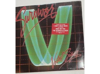 SURVIVOR VITAL SIGNS Vinyl LP RECORD 1984 Album - NEW & SEALED
