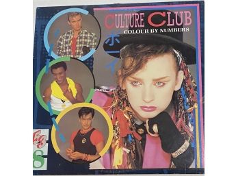 CULTURE CLUB - COLOUR BY NUMBERS - QE 39107, POP VINYL RECORD With Inner Sleeve